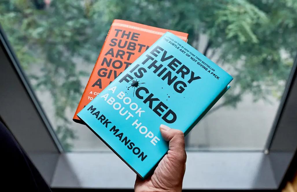 Two Mark Manson Books You Care To Give A F*ck!