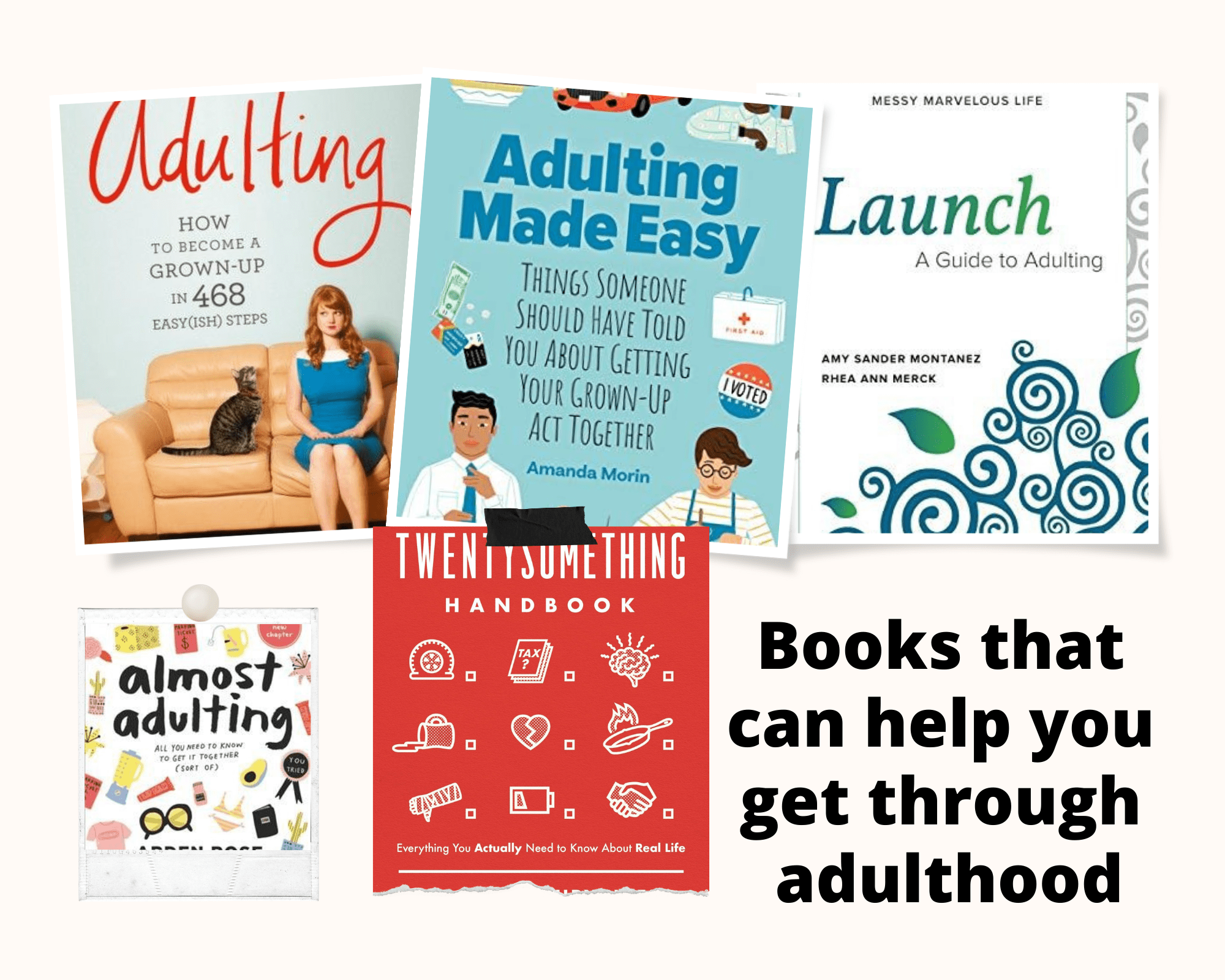 Adulting can be tricky; Time to refer to some manuals